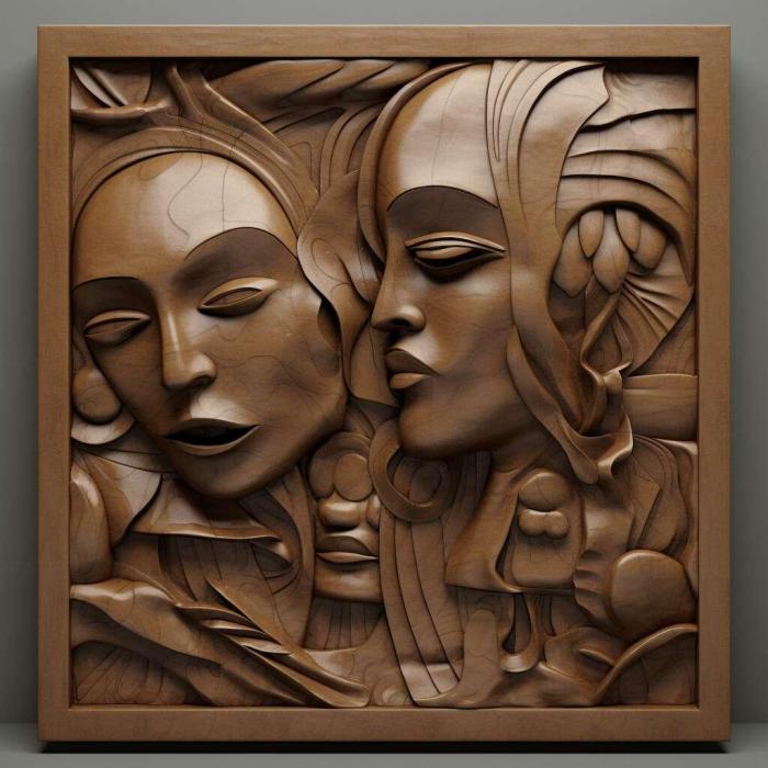 نموذج ثلاثي الأبعاد لآلة CNC 3D Art 